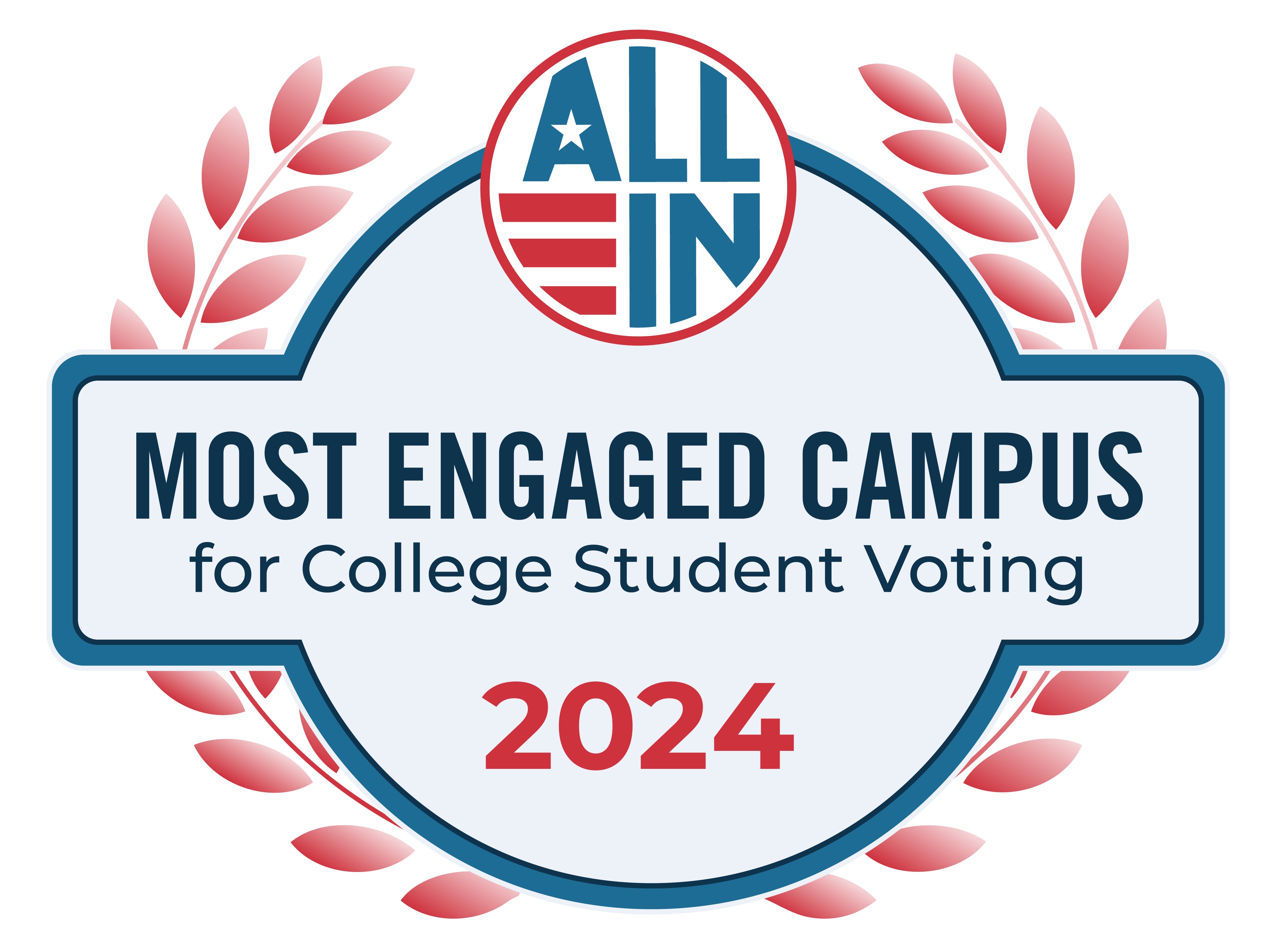 CLC Recognized as a 2024 ALL IN Most Engaged Campus for College Student